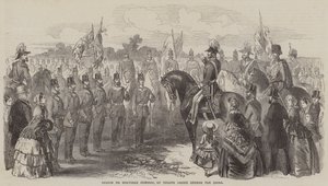 Revue de Southsea Common, des troupes en route pour la Chine